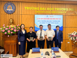 LỄ KÝ BIÊN BẢN GHI NHỚ HỢP TÁC GIỮA TRƯỜNG ĐẠI HỌC THƯƠNG MẠI VÀ CÔNG TY LUẬT TNHH SALUS, CÔNG TY LUẬT TNHH TRẦN VŨ, CÔNG TY LUẬT TNHH APRA