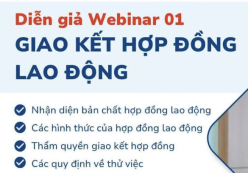 Chương trình chia sẻ pháp luật: Giao kết hợp đồng lao động